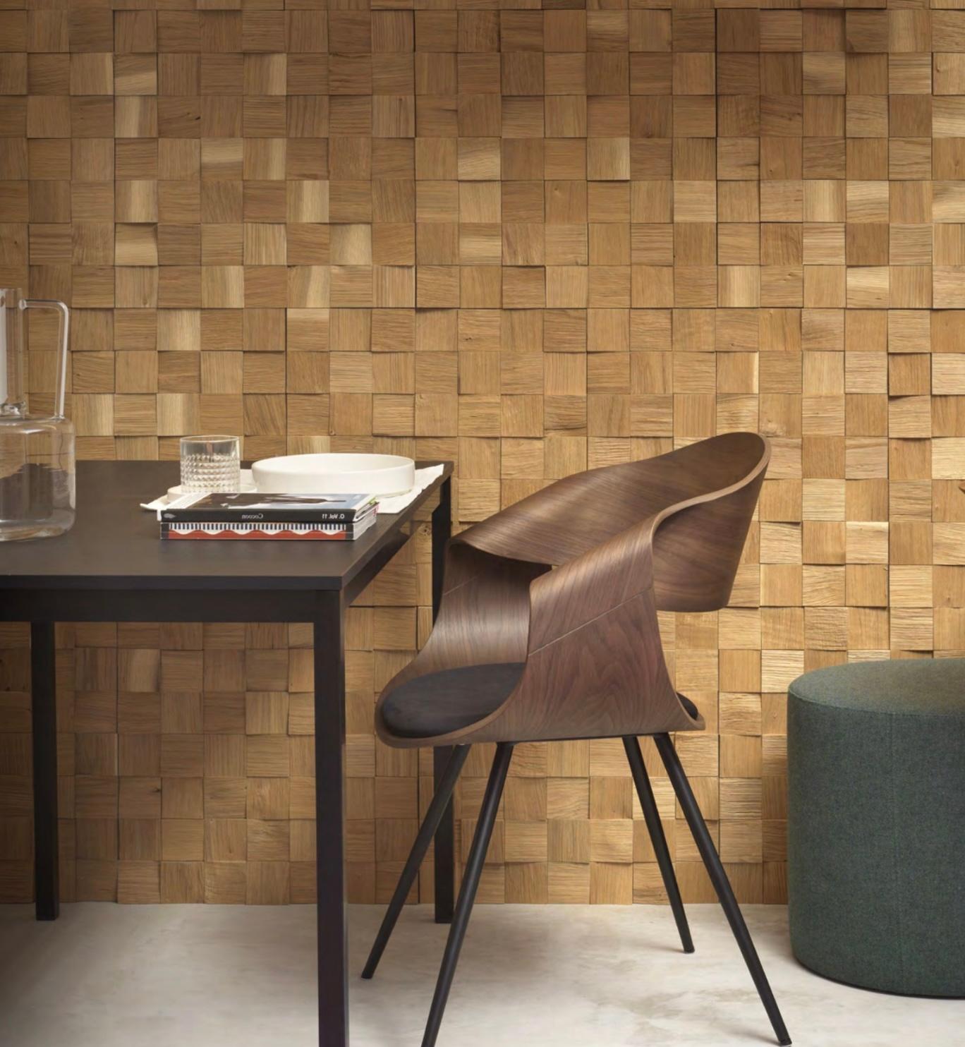 Silla de comedor Curve, madera de haya multicapa, roble o nogal en Nuevo estado para la venta en West Hollywood, CA