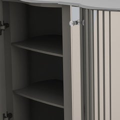 Curve Murano Glass Cabinet