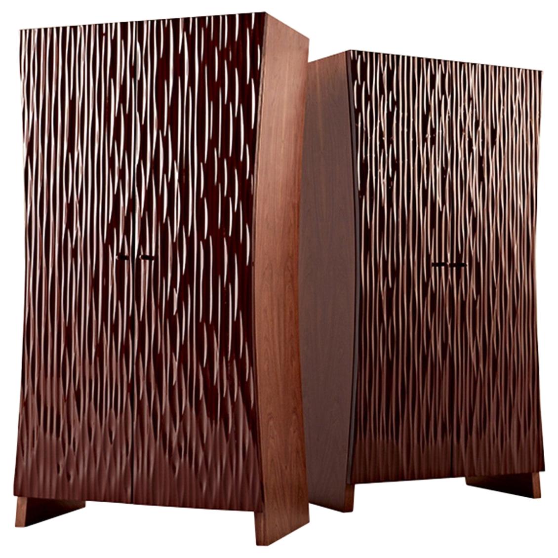 Curve Weg Contemporary and Customizable Cabinet by Luísa Peixoto For Sale