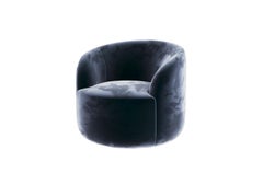Curved Armchair 'Cottonflower'
