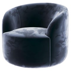Curved Armchair 'Cottonflower'