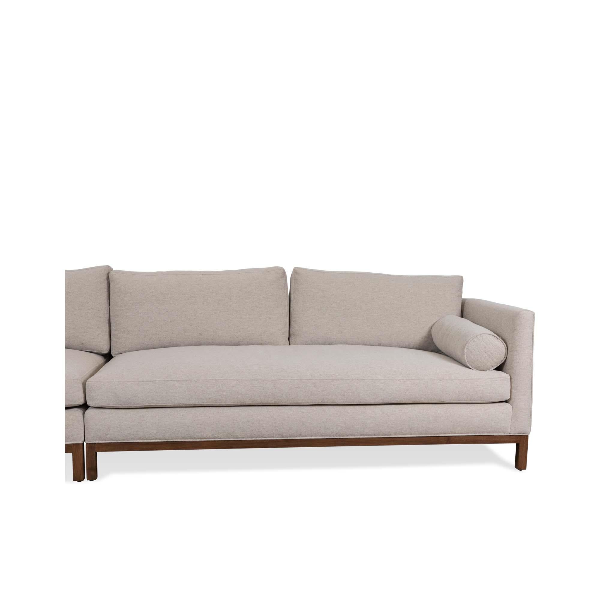 American Curved Back Sectional by Lawson-Fenning