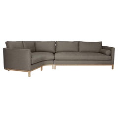 Curved Back Sectional by Lawson-Fenning