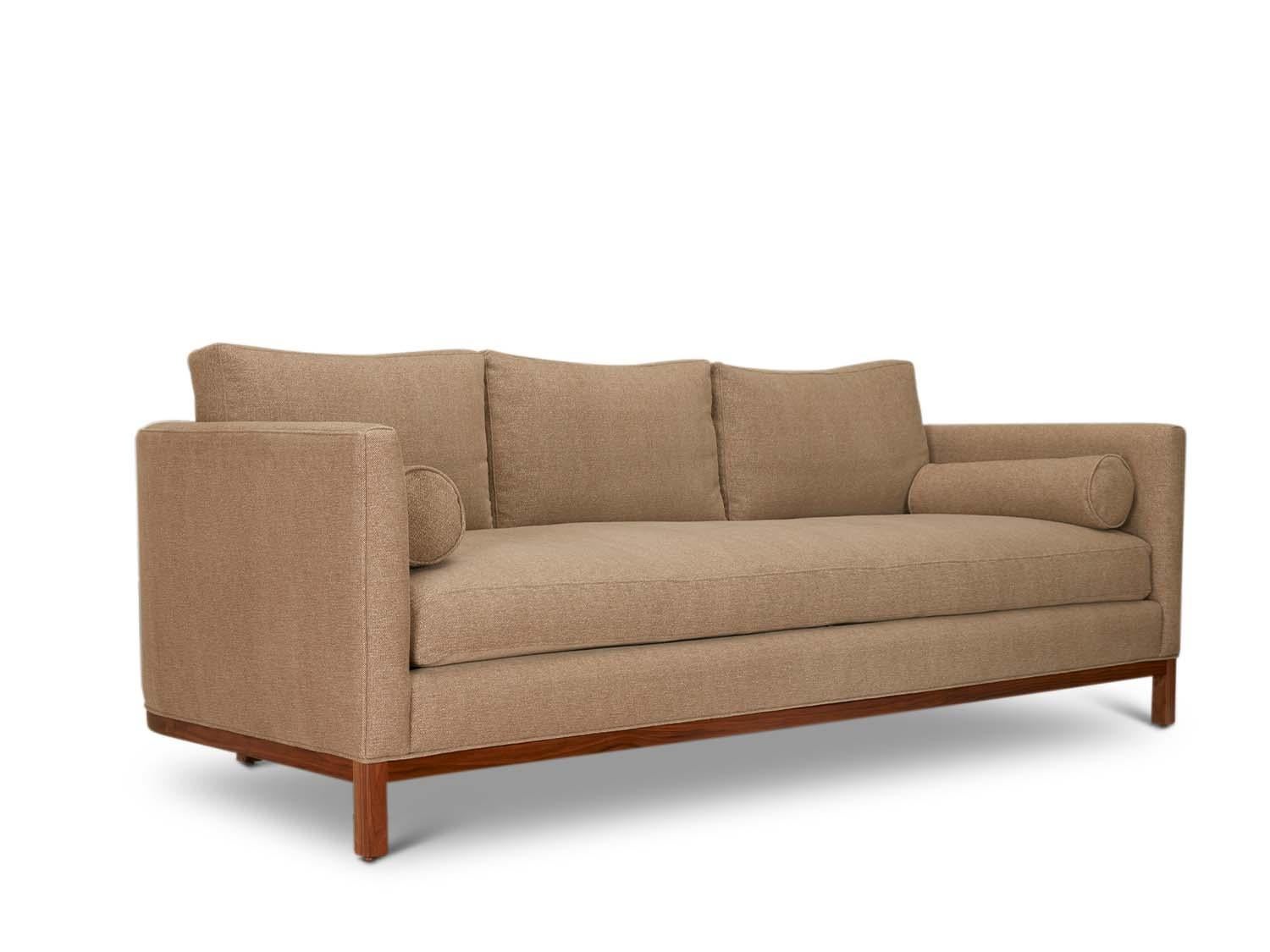 Mid-Century Modern Curved Back Sofa by Lawson-Fenning