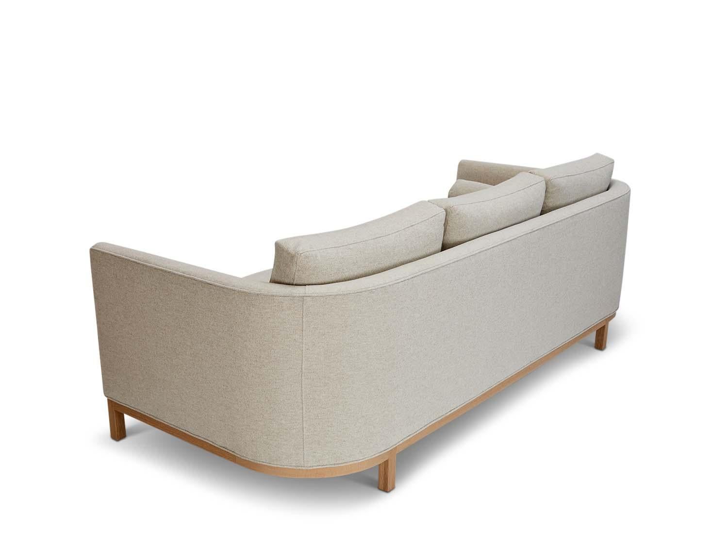 American Curved Back Sofa by Lawson-Fenning For Sale