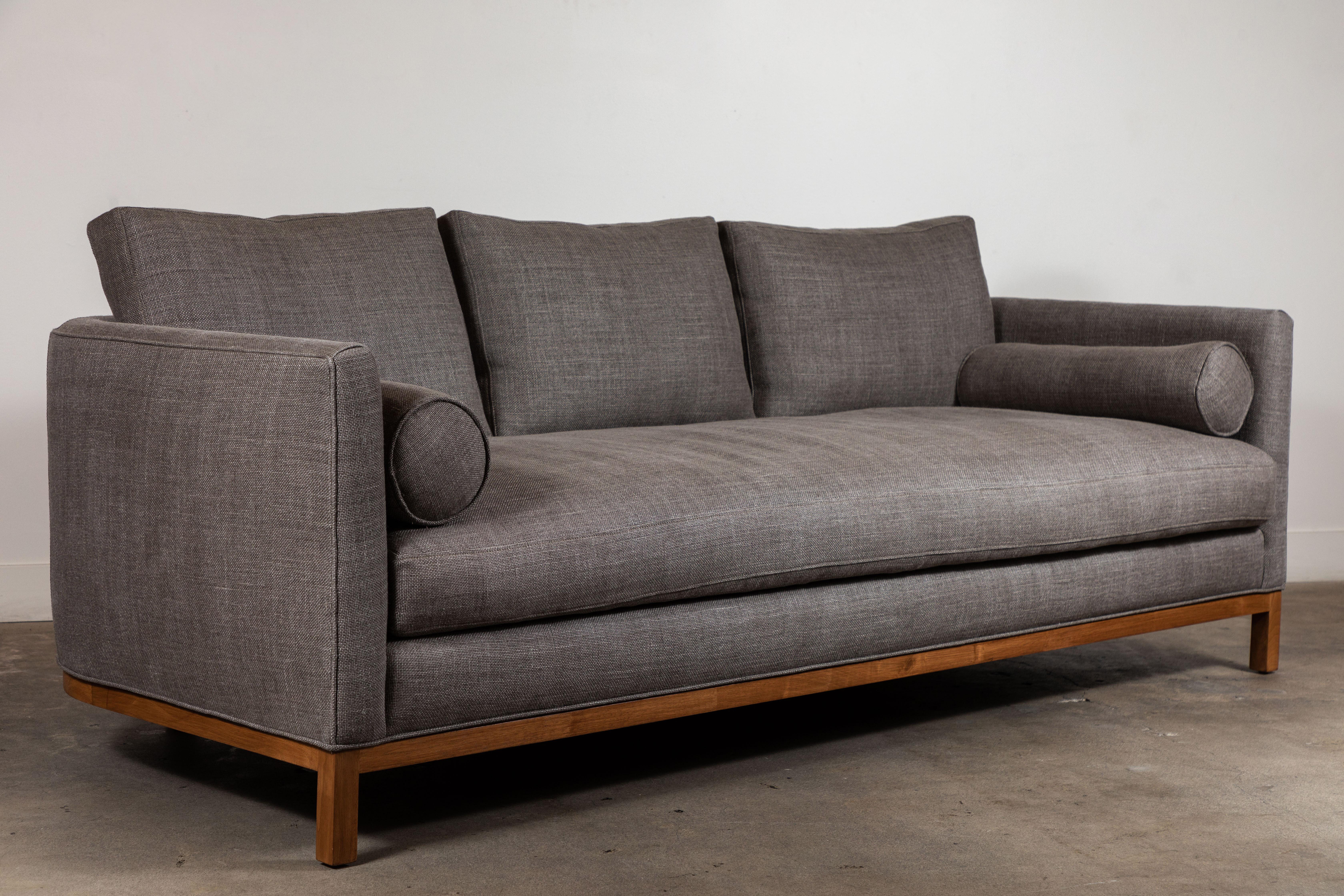 Contemporary Curved Back Sofa by Lawson-Fenning