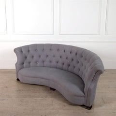 Curved Button Backed Sofa