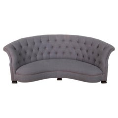 Curved Button Backed Sofa