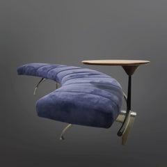 Canapé courbe de Rodolfo Dordoni pour Moroso, Italie, années 1980