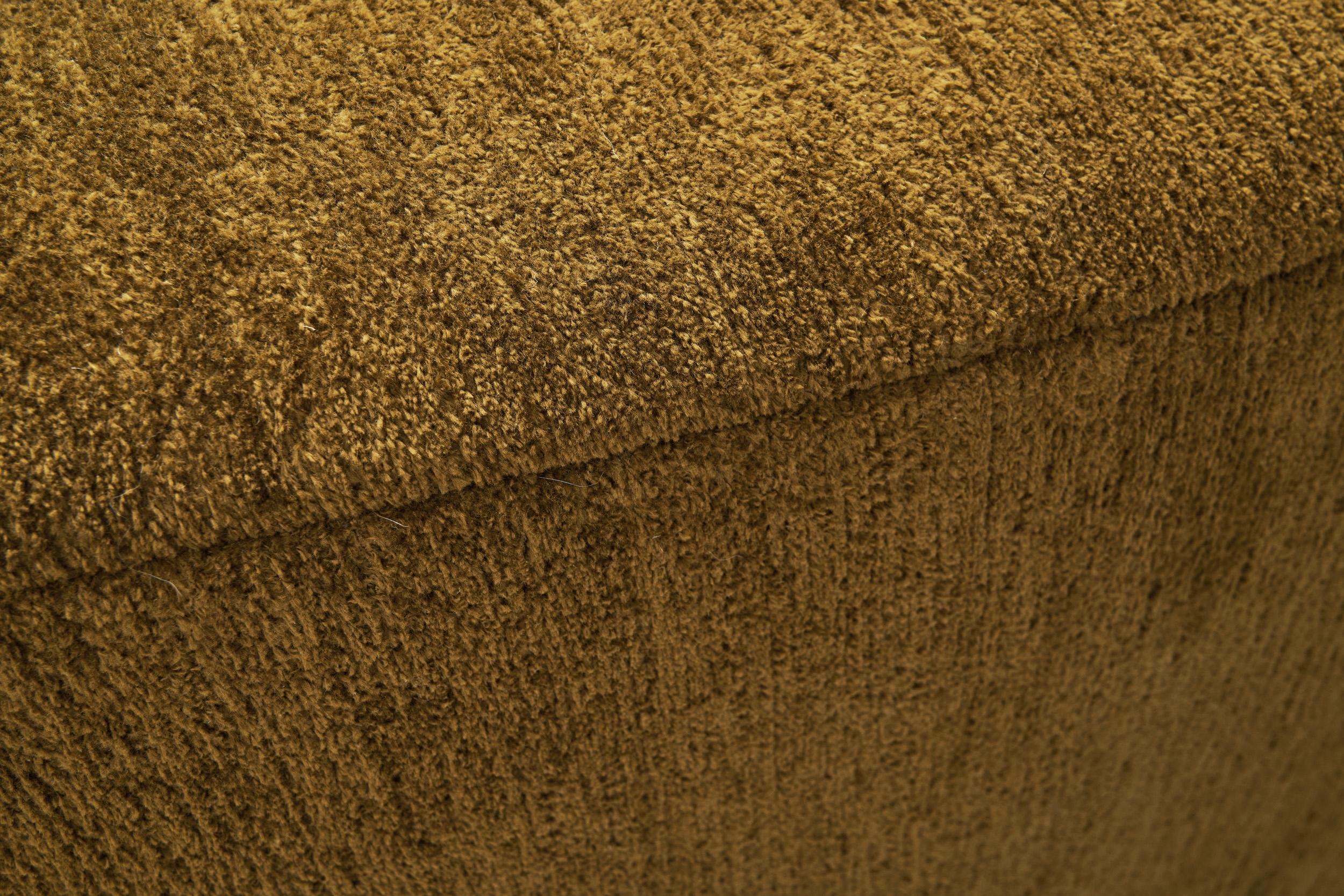 Gebogenes Wolkensofa mit erdfarbenem Bezug, Vereinigte Staaten 1980er Jahre im Angebot 8
