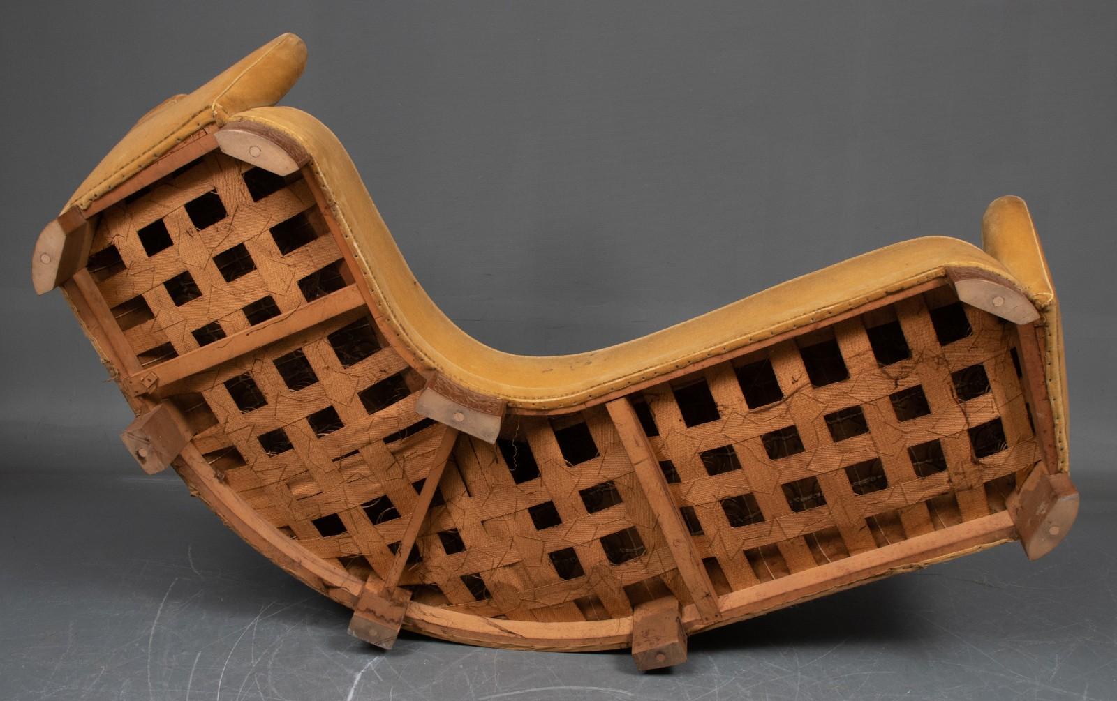 Mid-20th Century Curved Corner Sofa 1930s