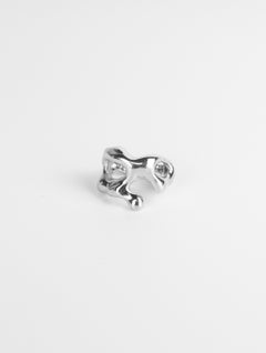 Silberner Ring für ein geschwungenes Paar von Céphéide Joaillerie