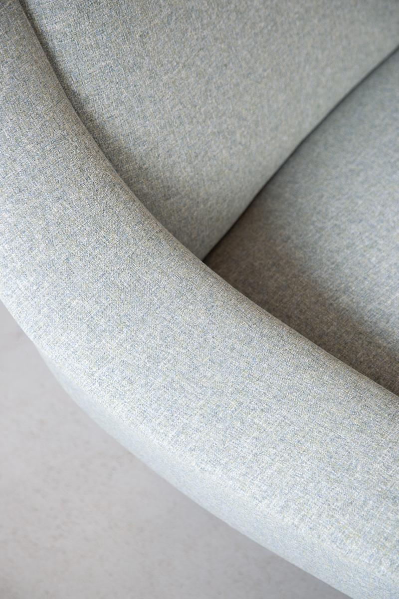 Curved Danish Sofa Designed by Georg Thams for Vejen Polstermøbelfabrik For Sale 5