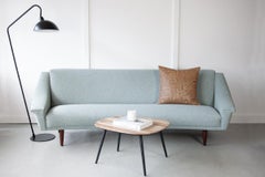 Curved Danish Sofa Designed by Georg Thams for Vejen Polstermøbelfabrik