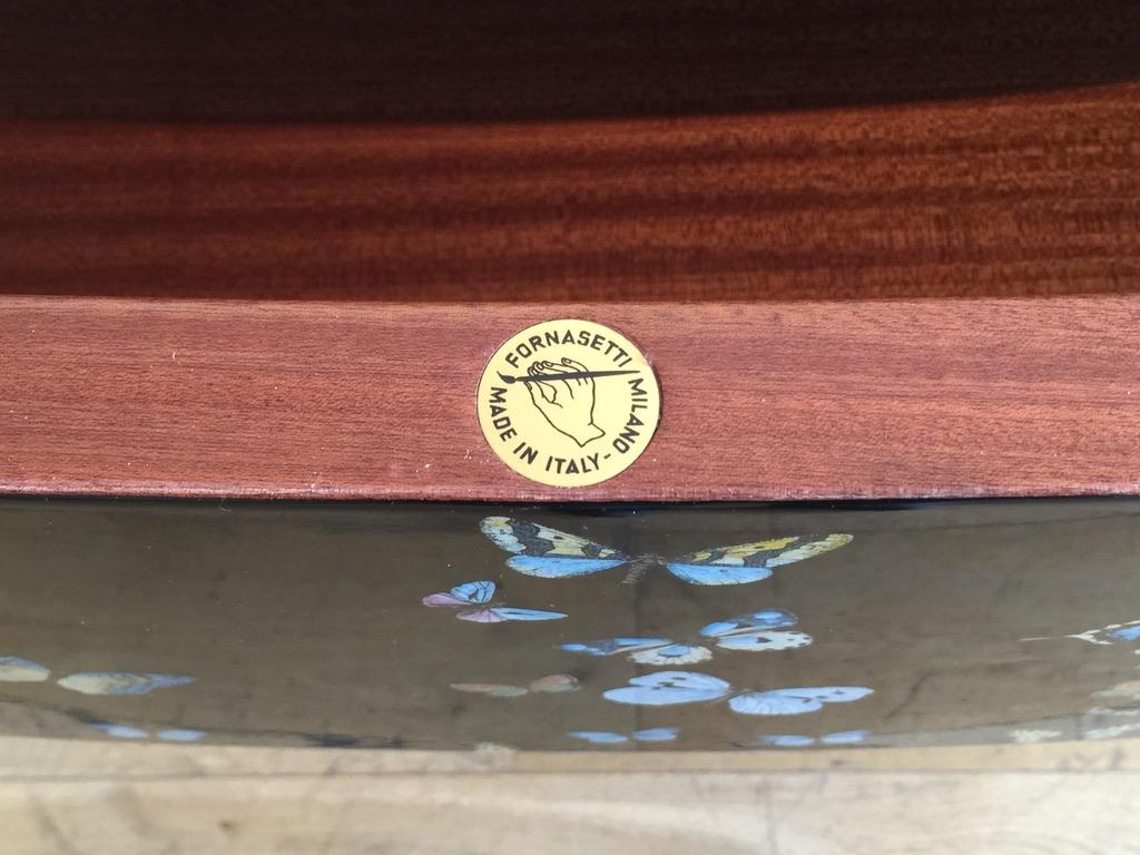 Italian Curved 'Farfalle' 'Butterflies' Chest of Drawers by Fornasetti