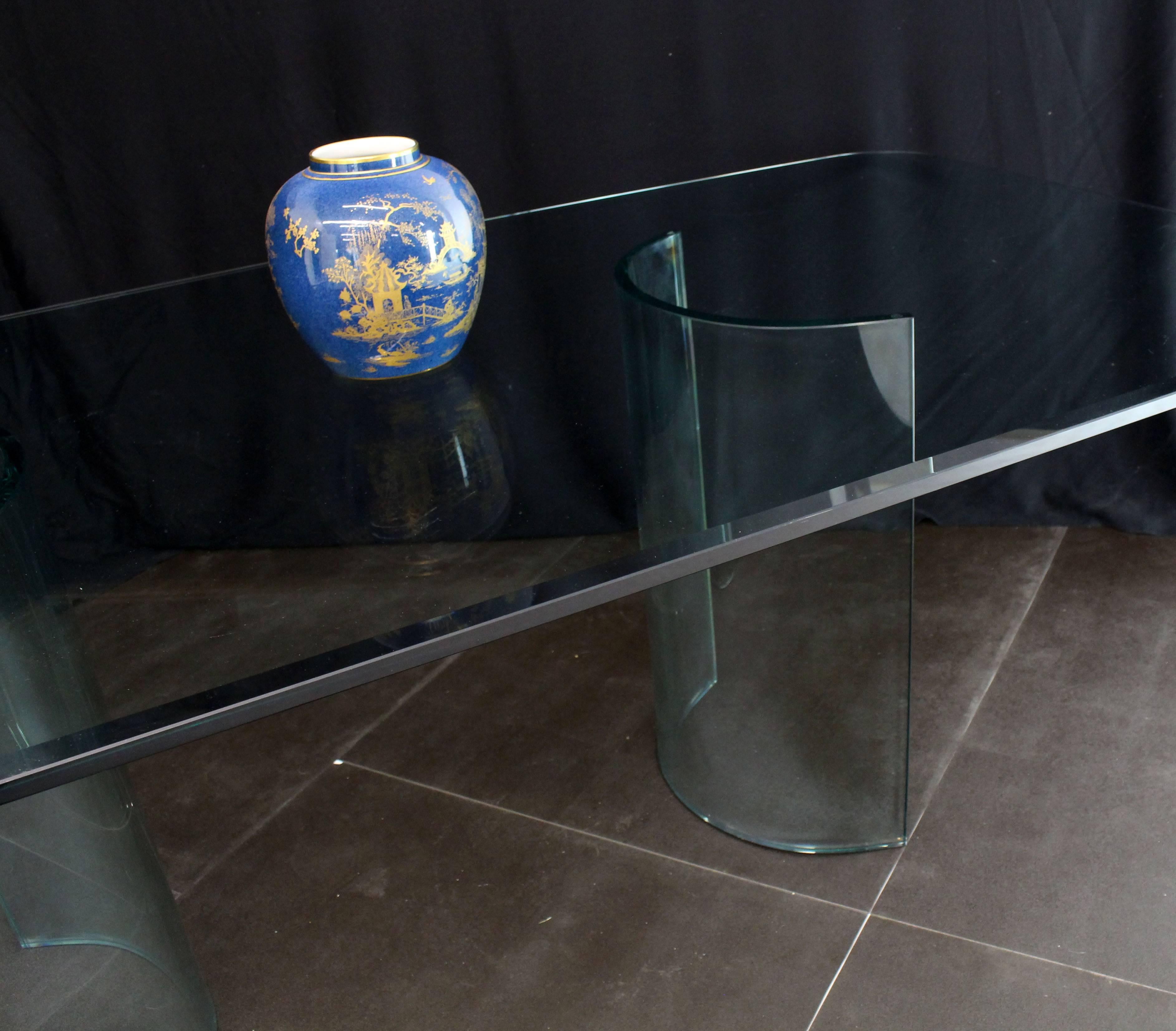 glass base for table