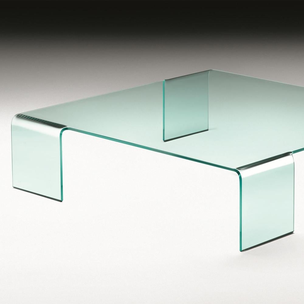 curved coffee table glass
