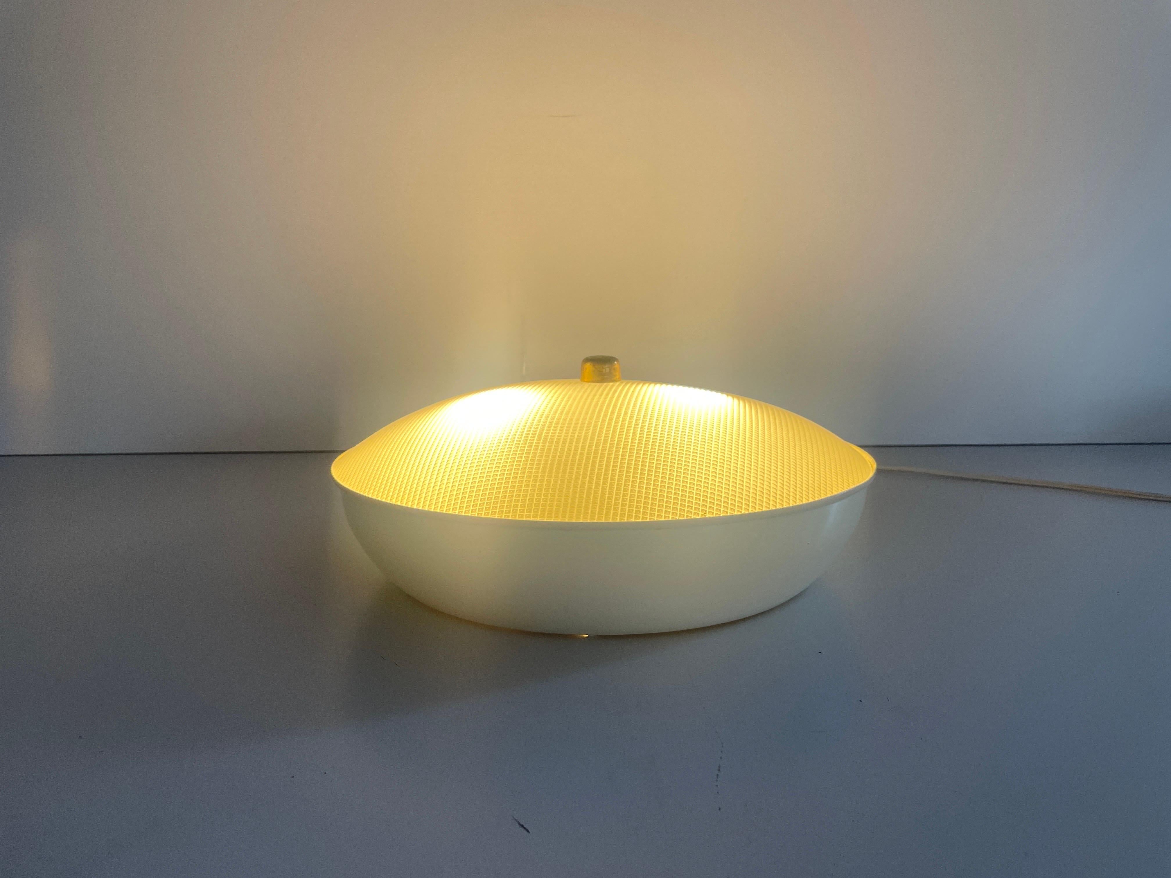 Lámpara empotrada de cristal curvado de Lumi, años 50, Italia en venta 4
