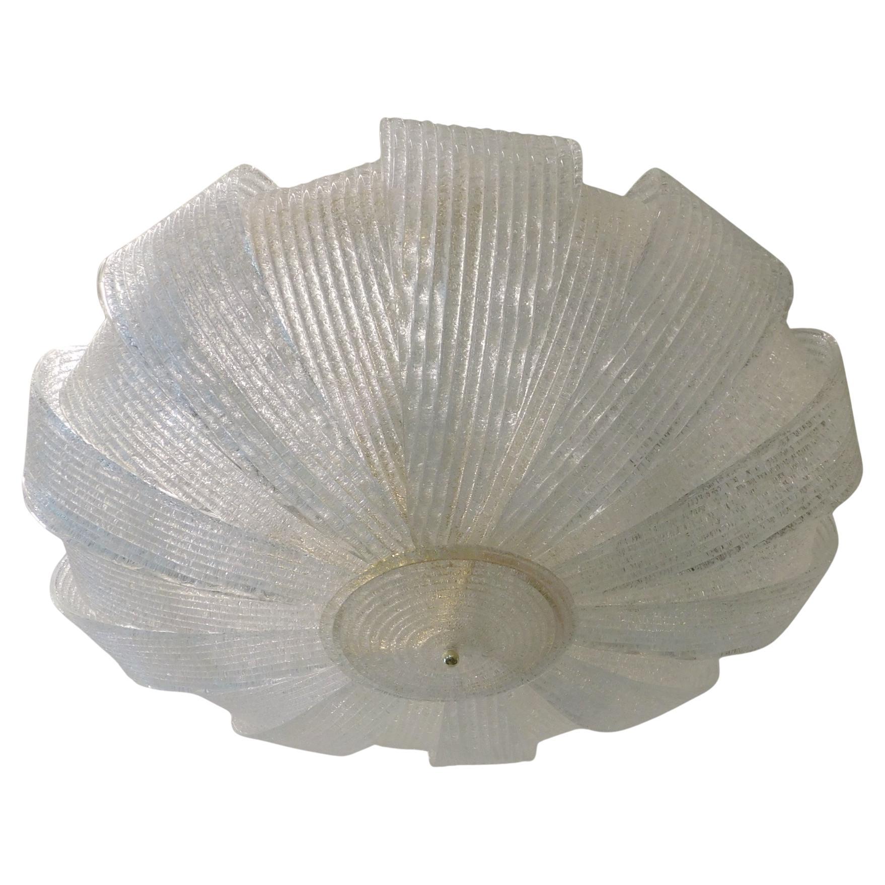 Monture affleurante Graniglia Murano courbée en vente