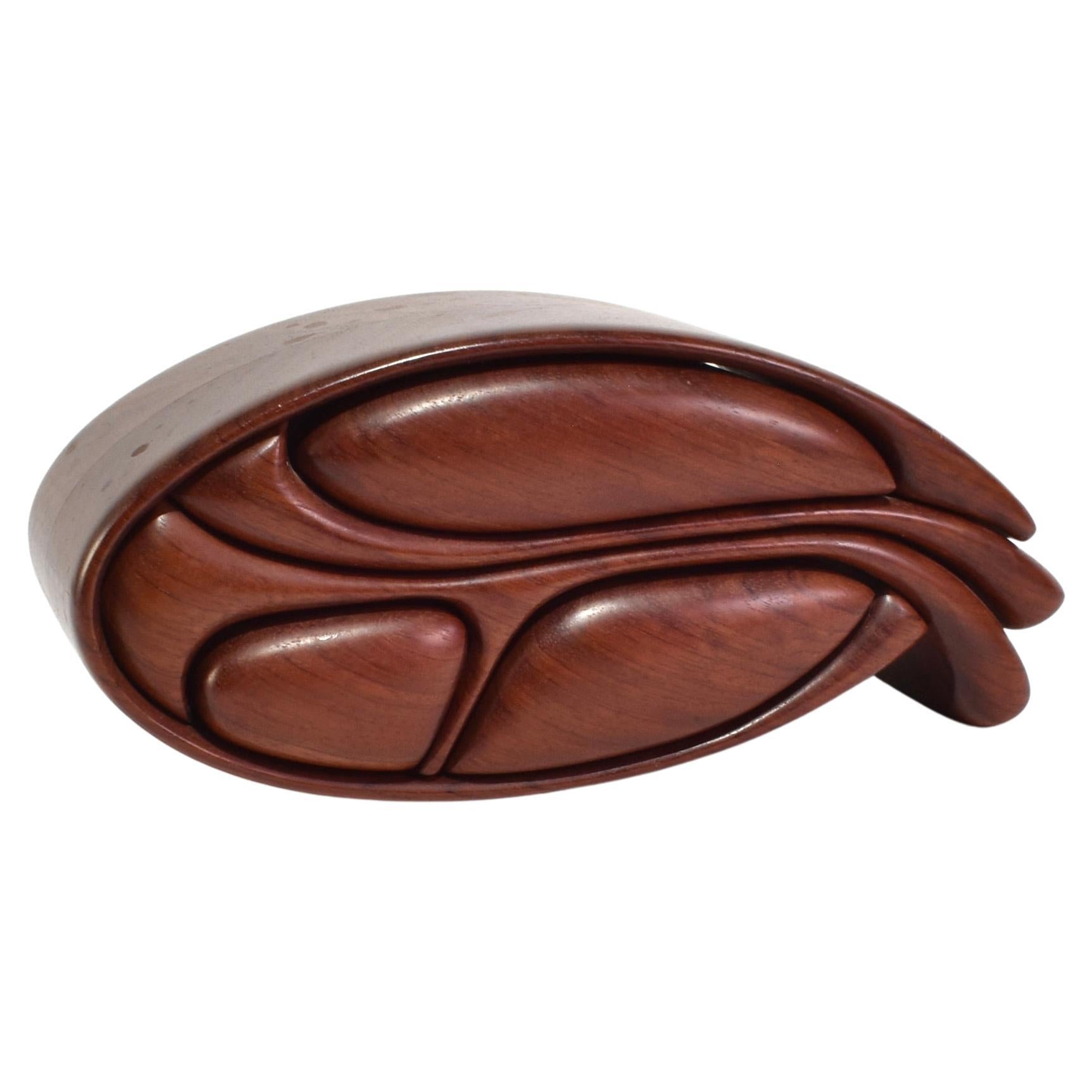Curved Handcrafted Jewelry Box