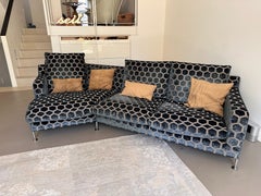 Geschwungenes Harry Sofa von Antonio Citterio für B&B Italia