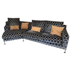 Geschwungenes Harry Sofa von Antonio Citterio für B&B Italia