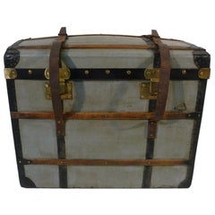 Antique Curved Moynat Trunk
