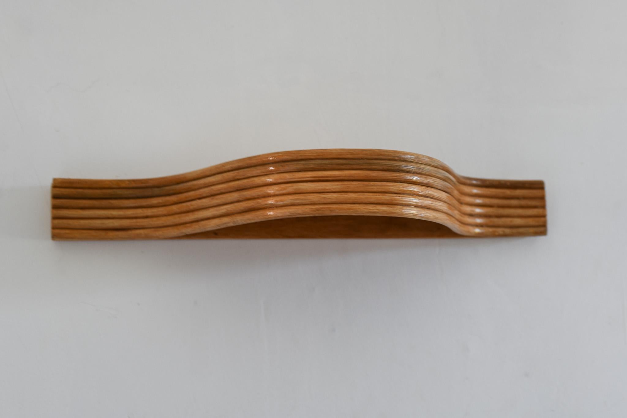 Philippine Curved Rattan Shelf For Sale