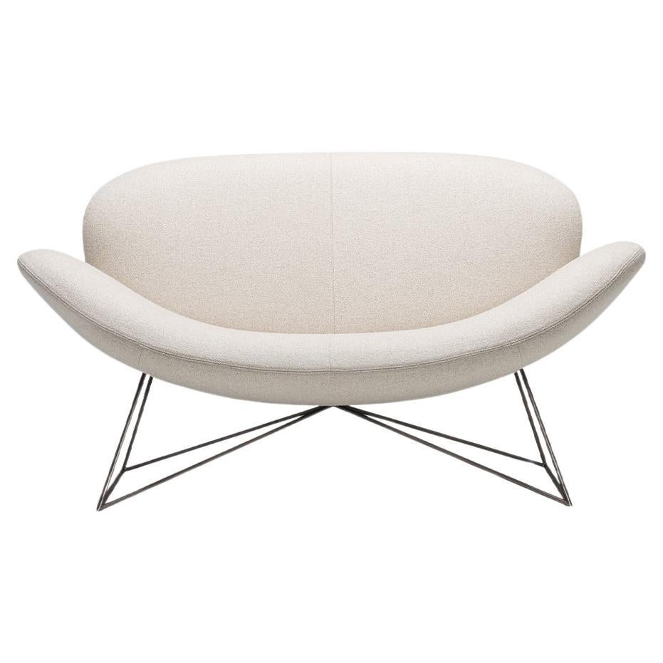Heritage design fabric Loveseat Molteni&C by Gio Ponti - D.157.6