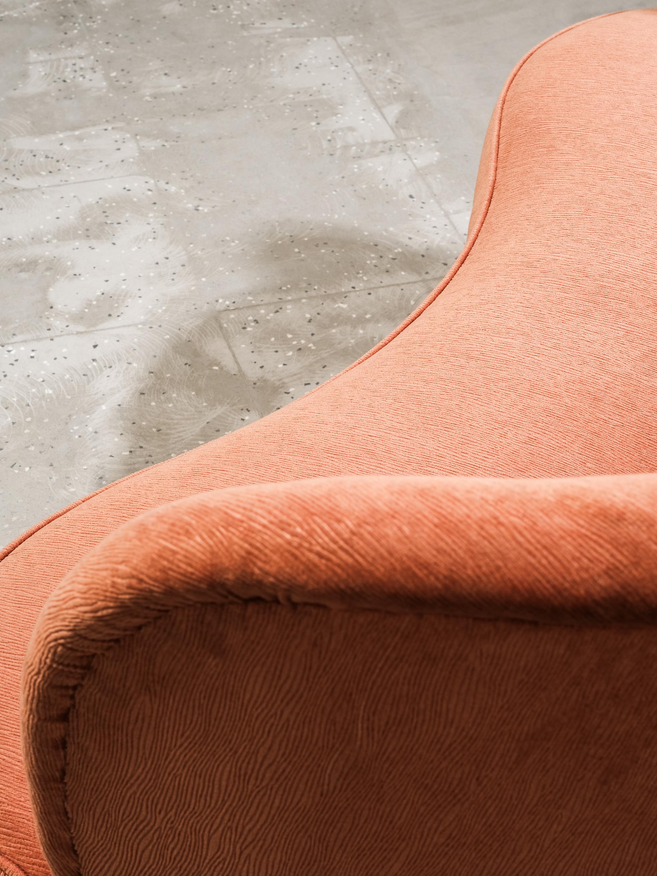Curved Sofa by Carl-Johan Boman for Boman Oy, Finland, 1940s For Sale 6