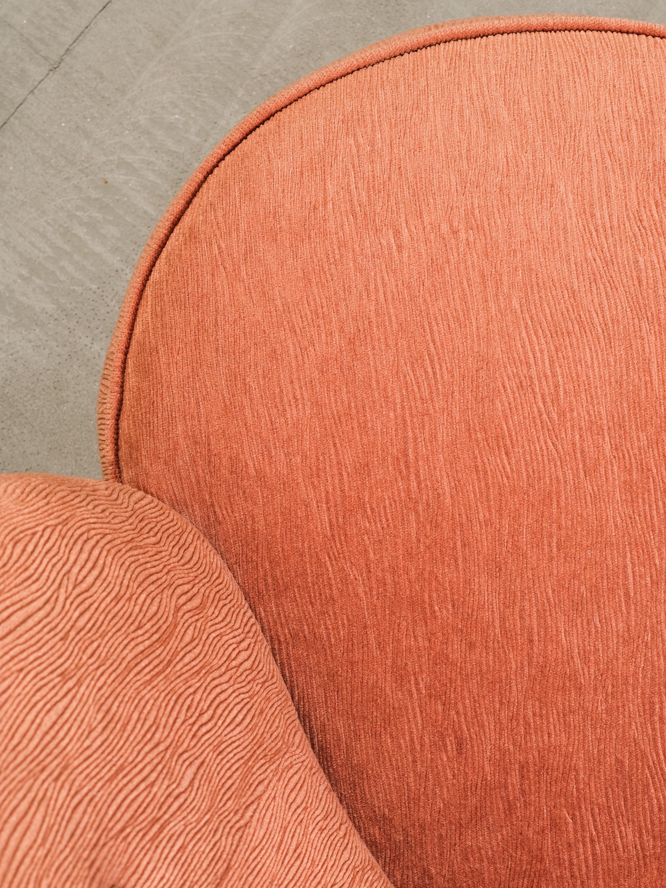 Curved Sofa by Carl-Johan Boman for Boman Oy, Finland, 1940s For Sale 8