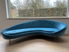 Gebogenes Sofa von Federico Munari, Italien