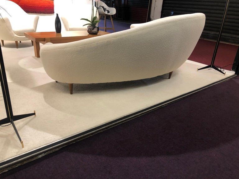 Curved Sofa by Frederico Munari, 1960 6