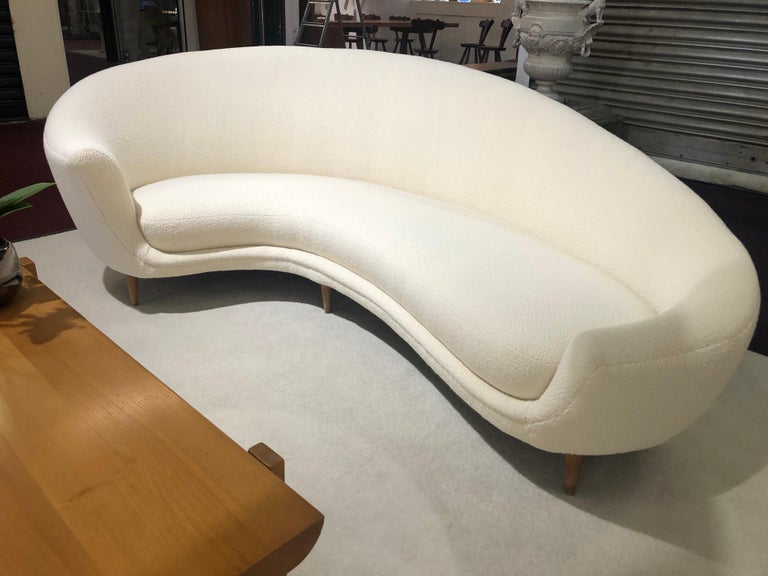 20th Century Curved Sofa by Frederico Munari, 1960