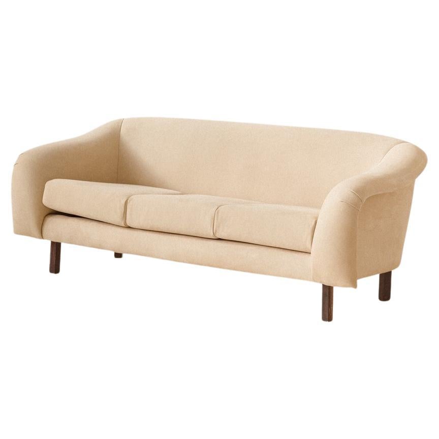 Gebogenes Sofa von Joaquim Tenreiro, 1960er Jahre, Mitte des Jahrhunderts, Brasilien