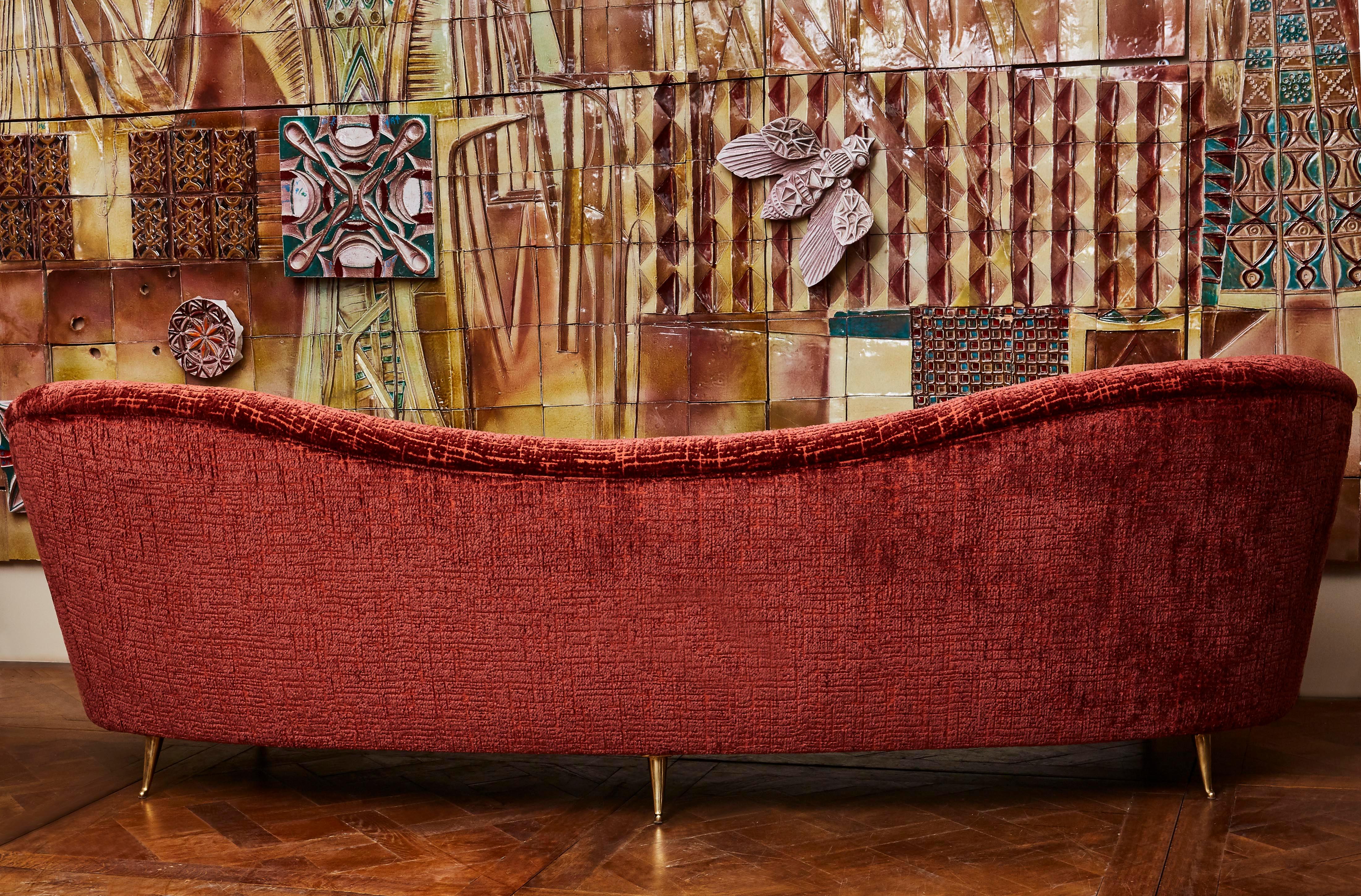 Curved Sofa by Studio Glustin In Excellent Condition In Saint-Ouen (PARIS), FR