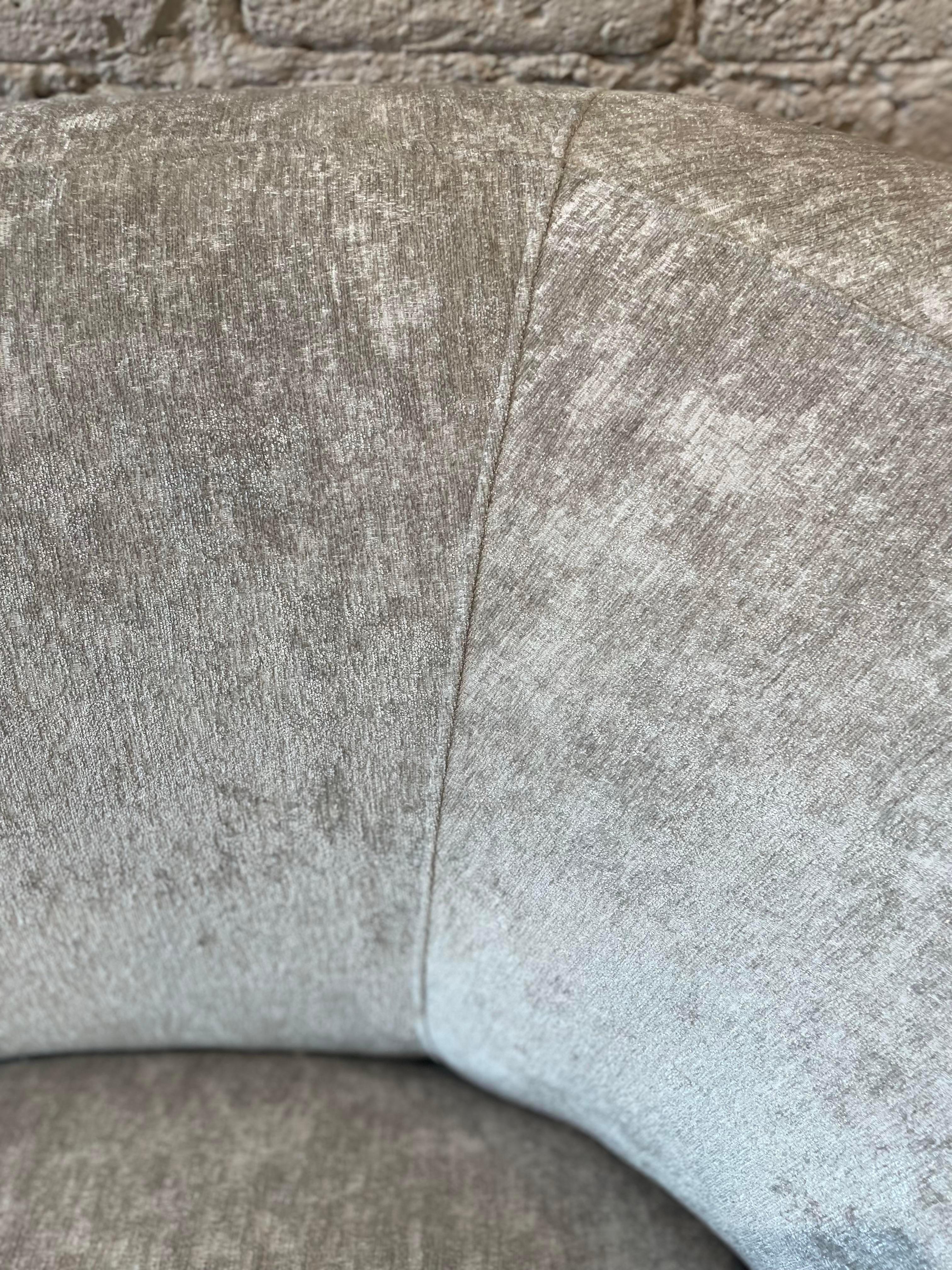 Sofá Chaise Curvo, años 80 en venta 1