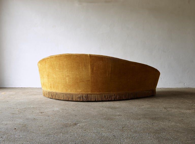 Italian Curved Sofa, Ico Parisi / Federico Munari, Italy, 1950 For Sale