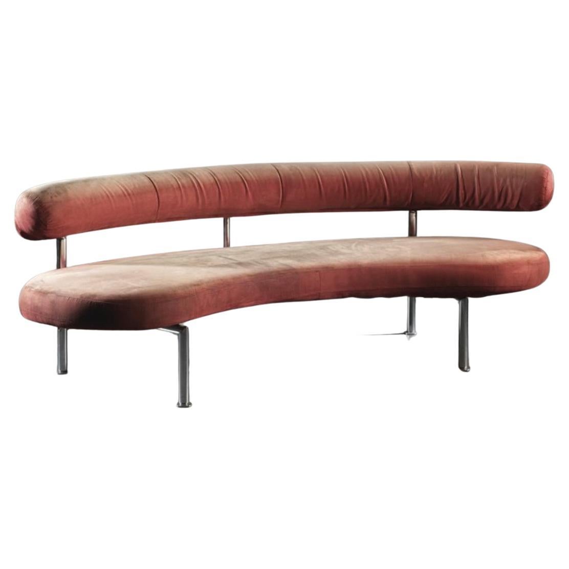 Curved sofa "Max" by Antonio Citterio, Flexform, Italy, 1983 (Customizable) For Sale