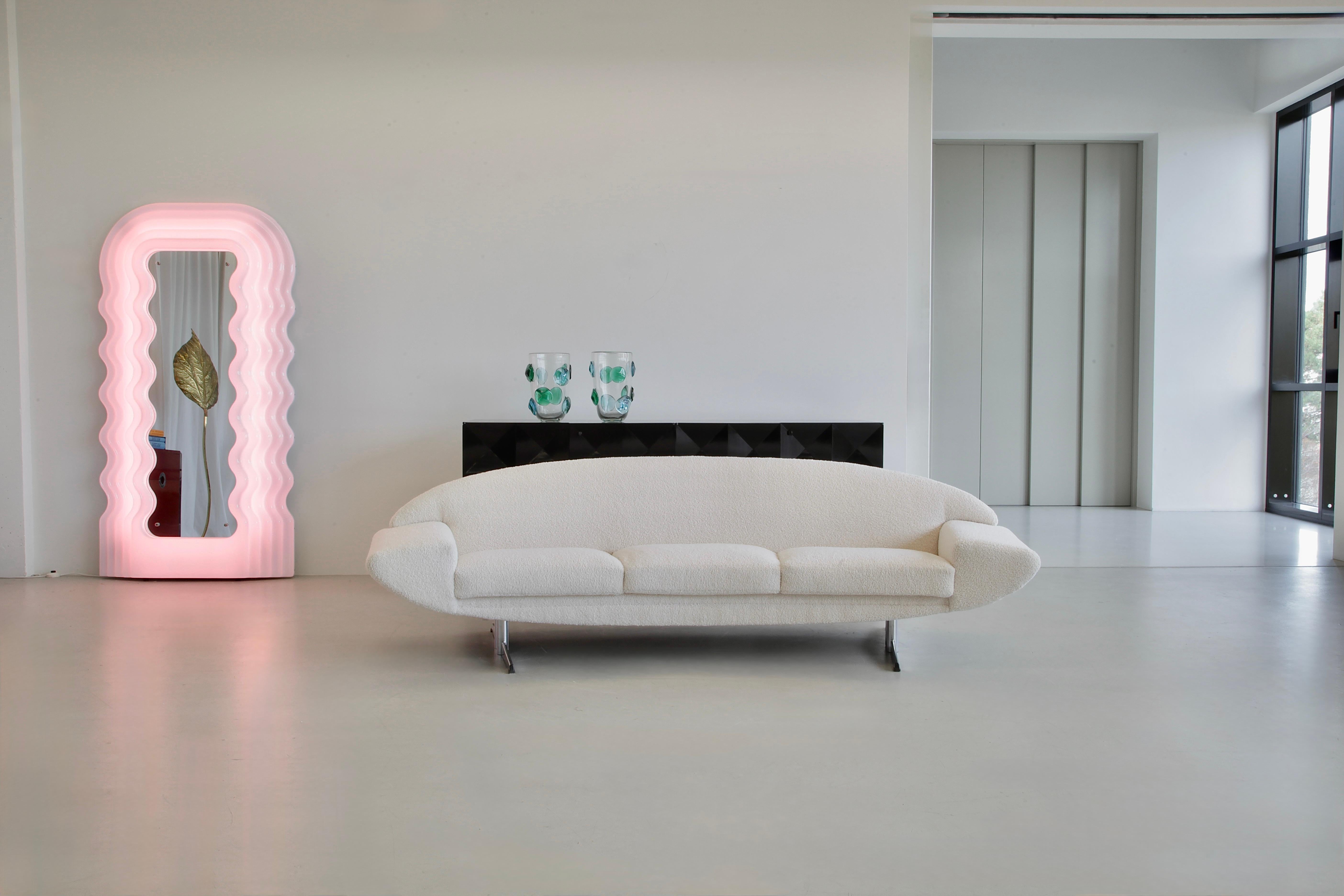 Mid-20th Century Curved Three-Seat CAPRI Sofa designed by Johannes ANDERSEN, 1965 For Sale