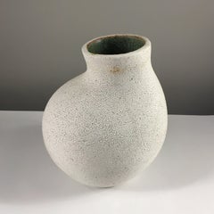 Curved Wide Neck Vase by Yumiko Kuga