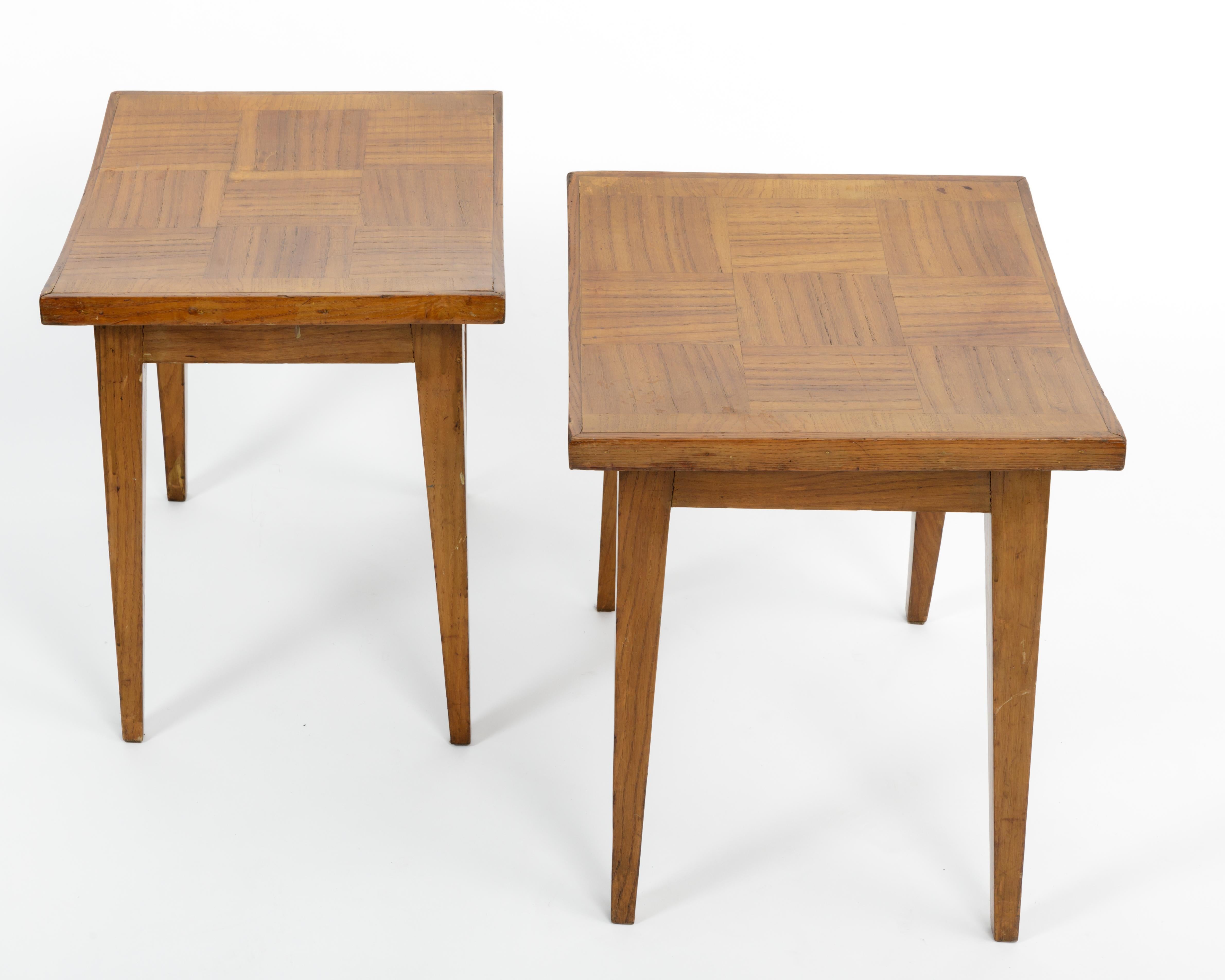 20th Century Modernist Wood Stool Attributed to Gio Ponti, Italy, c. 1950s For Sale