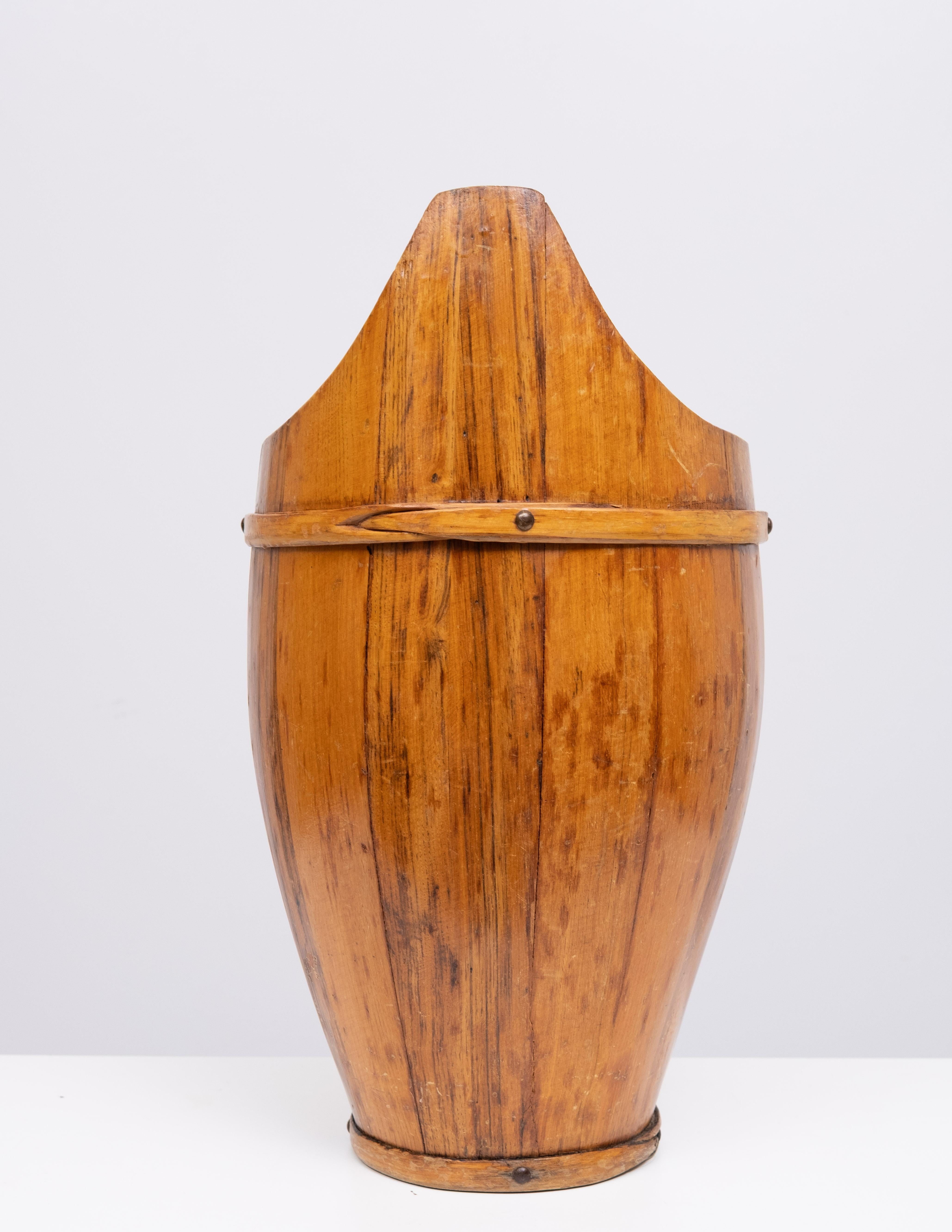 Porte-parapluie en bois courbé 1960 France en vente 1