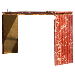 Curves Marble Console by Serafini