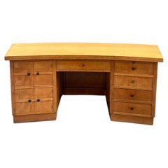 Curvilinear desk By Jacques Adnet 1940