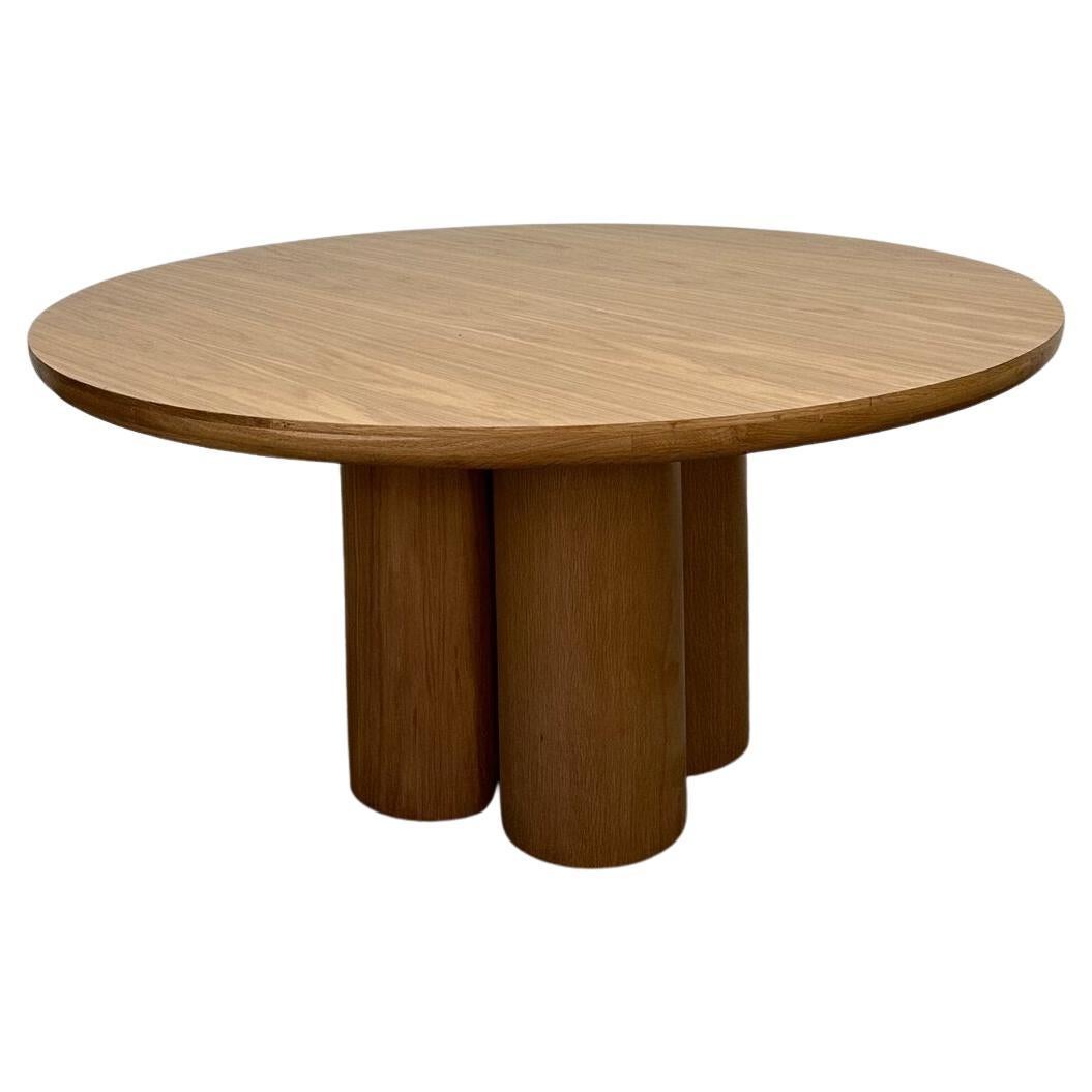 Curvitas Dining Table, White Oak For Sale