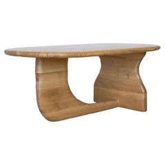 Curvo Dining Table - Sculptural Table in Oak Wood