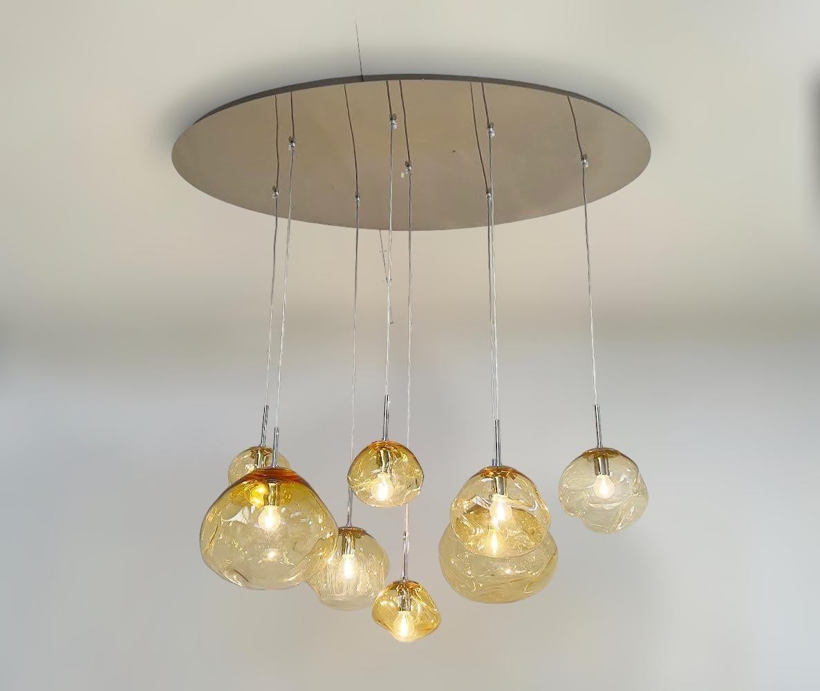 Verre brun Monture encastrée Curvo de Fabio Ltd en vente