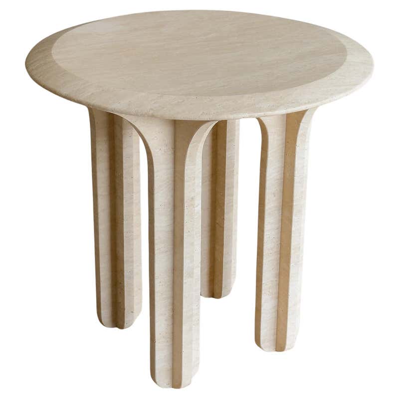 HASH Side Table in Arabescato Marble by Meble Matters For Sale at ...