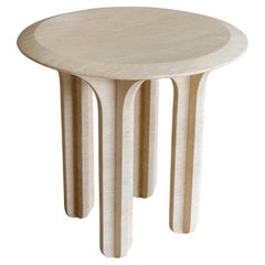 Table CURVO en travertin par Meble Matters